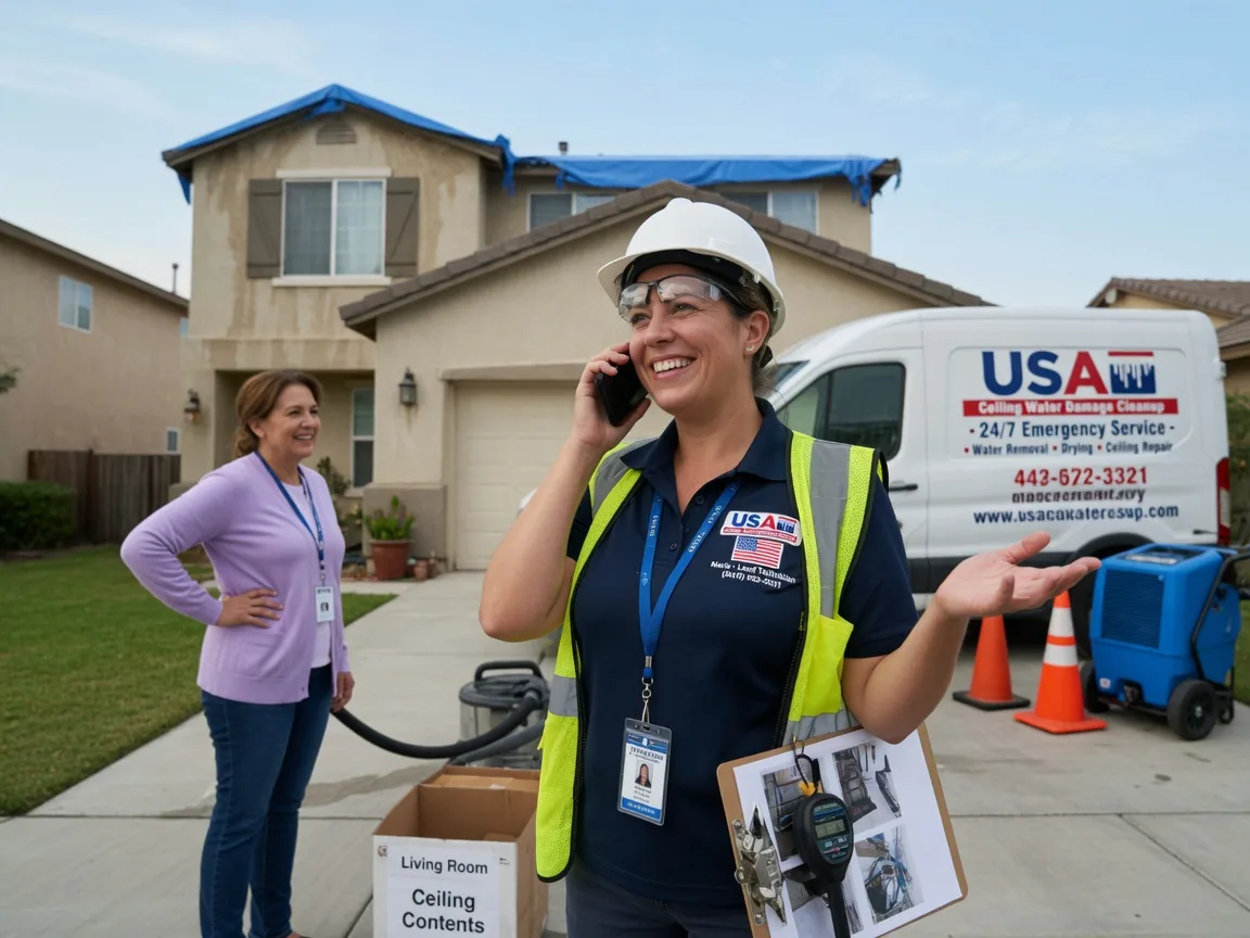 Ceiling Water Damage Restoration Tonganoxie, KS FAQs